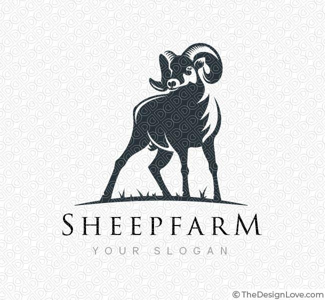 Sheep Logo - Sheep Farm Logo & Business Card Template