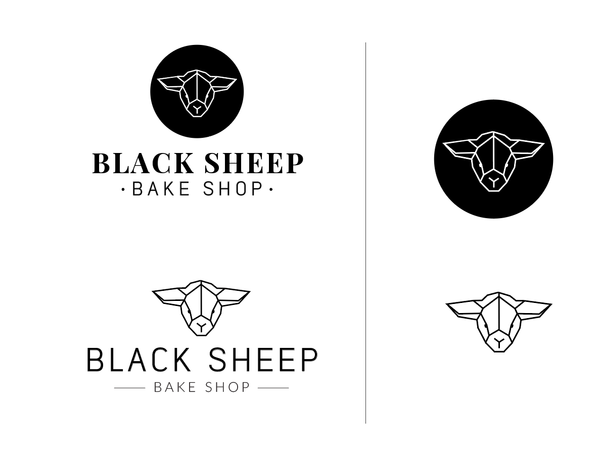 Sheep Logo - Black Sheep Logo Concept on Behance