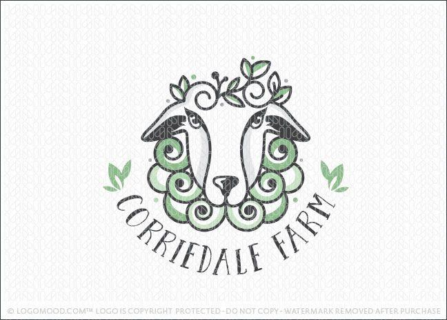 Sheep Logo - Corriedale Sheep Farm | Readymade Logos for Sale