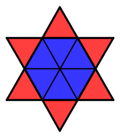 Hexagon in a Red Triangle Logo - SOLUTION: A star shape is made from 6 congruent equilateral