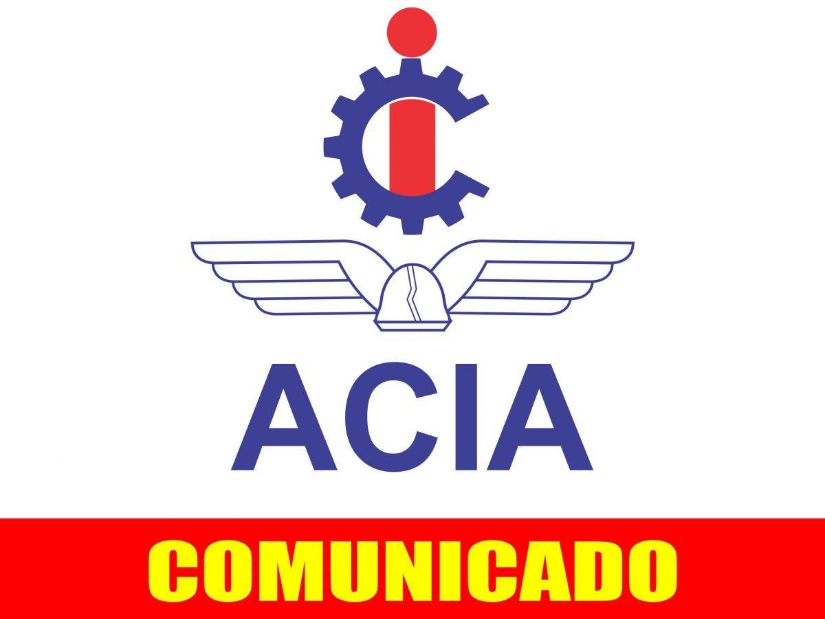 Acia Logo - ACIA: Comunicado Atendimento Telefonia Fixa | ACIA - Associação ...