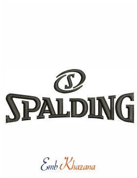 Spalding Logo - Spalding logo embroidery design