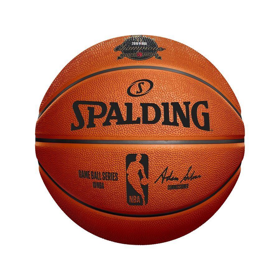 Spalding Logo - Toronto Raptors Fanatics Authentic 2019 NBA Finals Champions Spalding Logo  Basketball