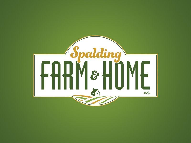 Spalding Logo - Spalding Farm & Home by Branden Bopp on Dribbble