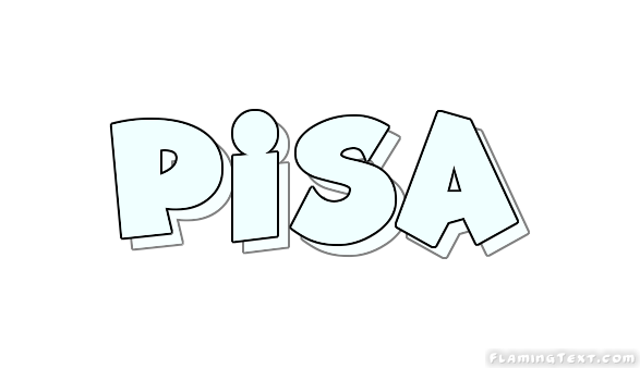 Pisa Logo - Italy Logo | Free Logo Design Tool from Flaming Text