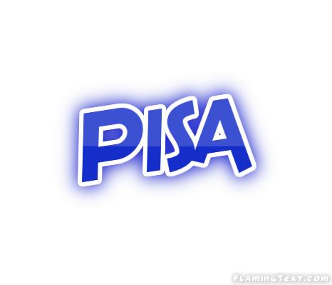 Pisa Logo - Italy Logo. Free Logo Design Tool from Flaming Text