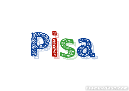 Pisa Logo - Italy Logo | Free Logo Design Tool from Flaming Text