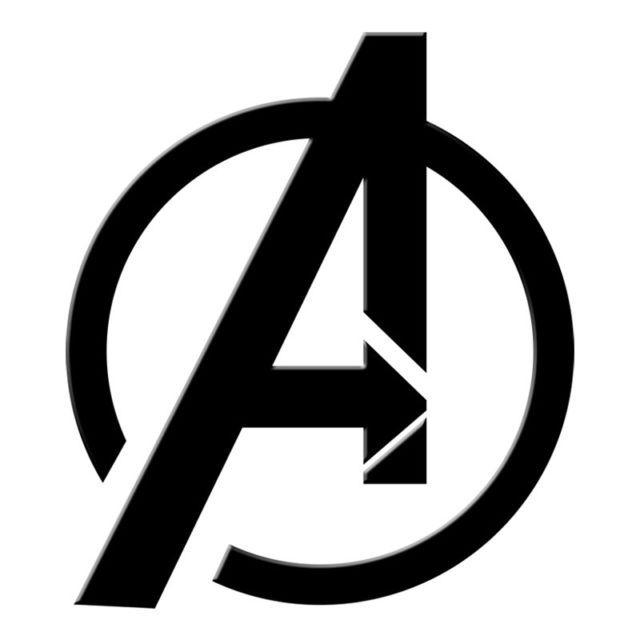 Stickers Logo - 2 The Avengers LOGO Decal Car Phone Laptop Sticker 3D Metal Toy Stickers