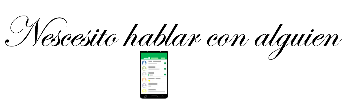 Hablar Logo - Inicio - Necesito Hablar con alguien