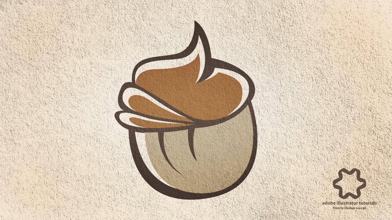 Biscuits Logo - Biscuits logo design tutorial / How to design logo in adobe illustrator cc  / Logo Tutorial