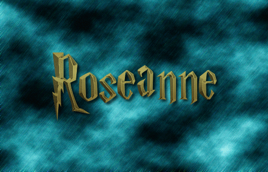 Roseanne Logo - Roseanne Logo. Free Name Design Tool from Flaming Text
