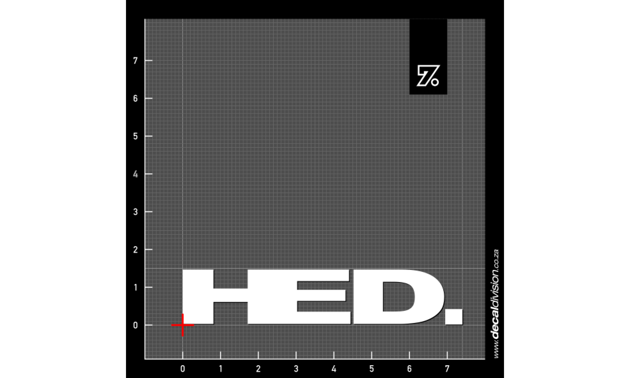 Hed Logo - HED Logo Sticker