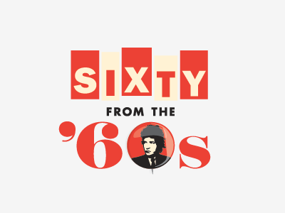 1960s Logo - Sixty from the '60s logo by aronwithamissinga | Dribbble | Dribbble