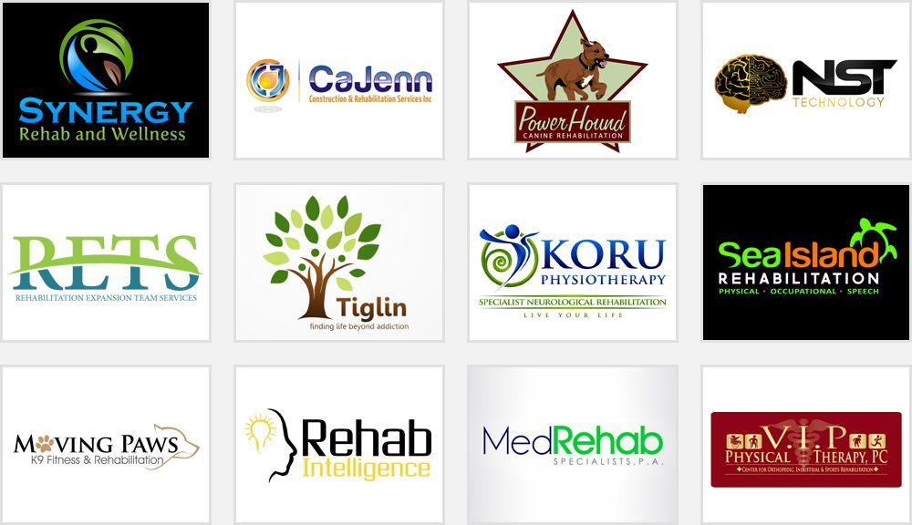 Rehabilitation Logo - 5 Alcohol Rehab Center Logo Graphics that Need to Detox | Zillion ...