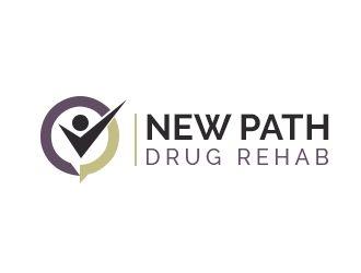 Rehab Logo - NEW PATH DRUG REHAB logo design - 48HoursLogo.com