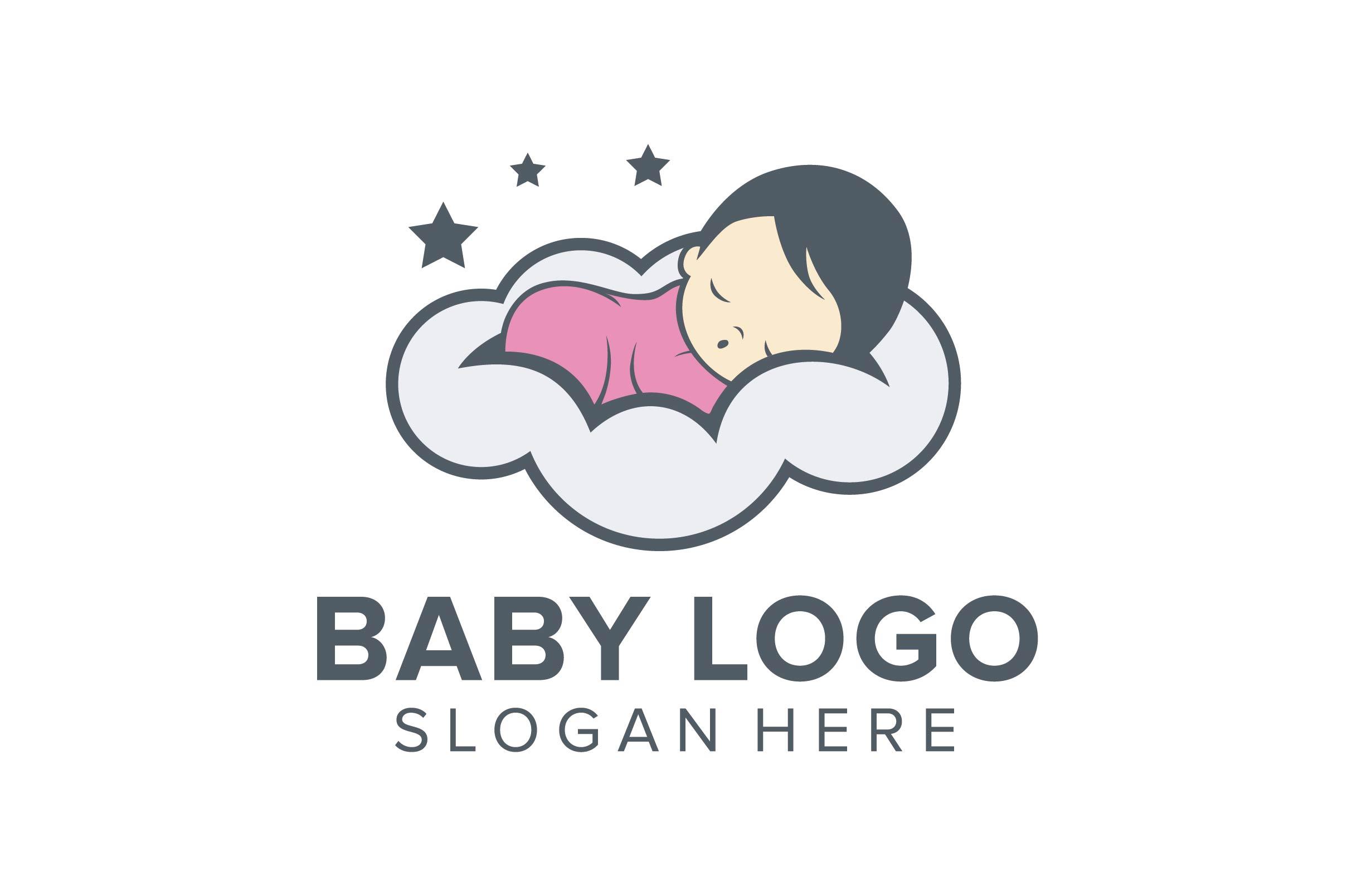 Baby Logo - Baby logo design vector