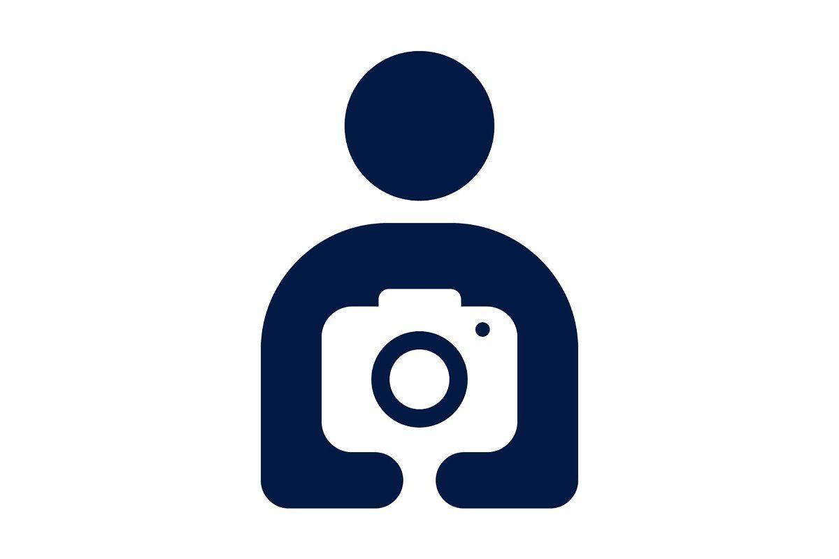 Cameraman Logo - simple cameraman logo