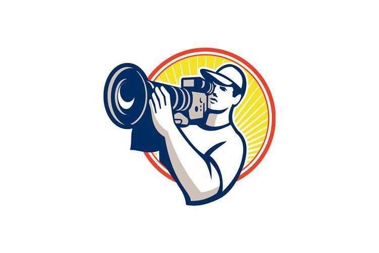 Cameraman Logo - Cameraman Film Crew HD Video Camera