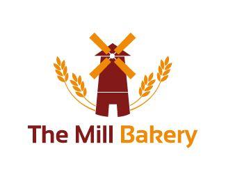 Mill Logo - The Mill Bakery Logo Template Designed