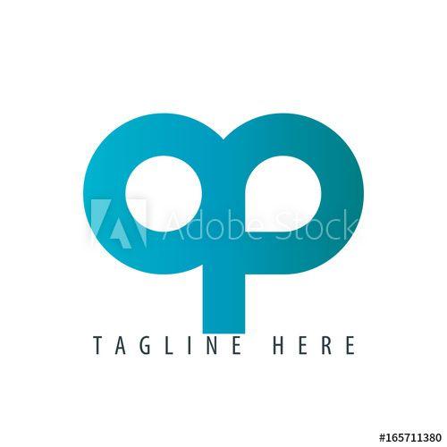 QP Logo - Initial Letter OP CP QP Linked Design Logo - Buy this stock vector ...