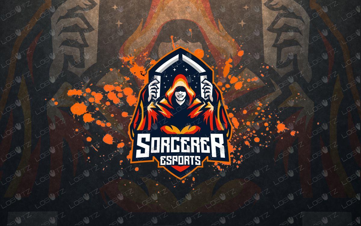 Sorc Logo - sorcerer mascot logo sorcerer esports logo
