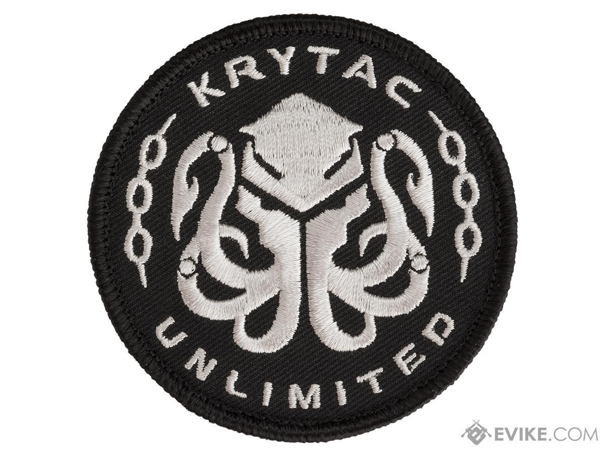 Krytac Logo - Krytac PVC Hook and Loop Morale Patch - Black, Tactical Gear/Apparel ...