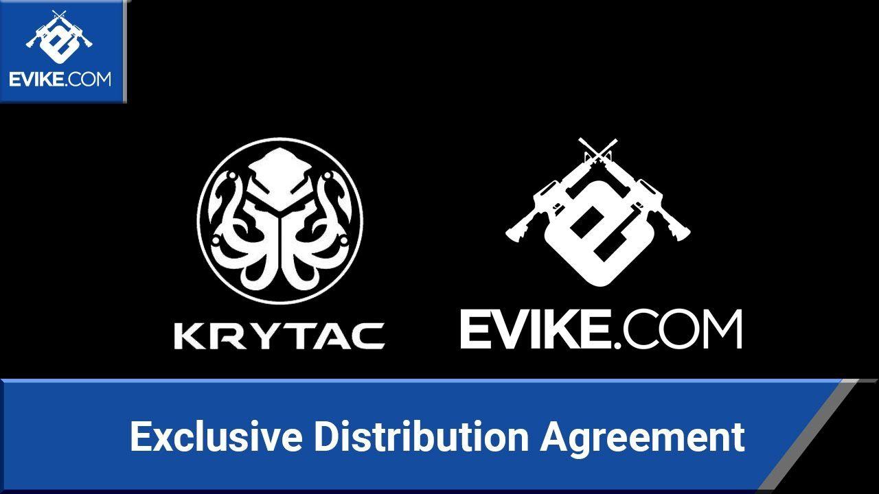 Krytac Logo - KRYTAC Exclusive Distribution Agreement with Evike.com - Airsoft Evike.com