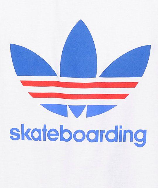 Skateboading Logo - Adidas Skate Logo T Shirt