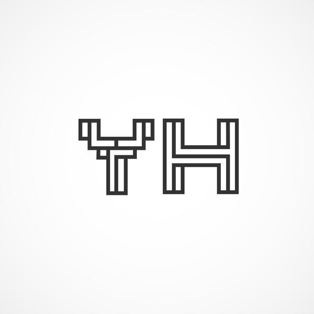 Yh Logo - Initial Letter YH Logo Template Template for Free Download on Pngtree