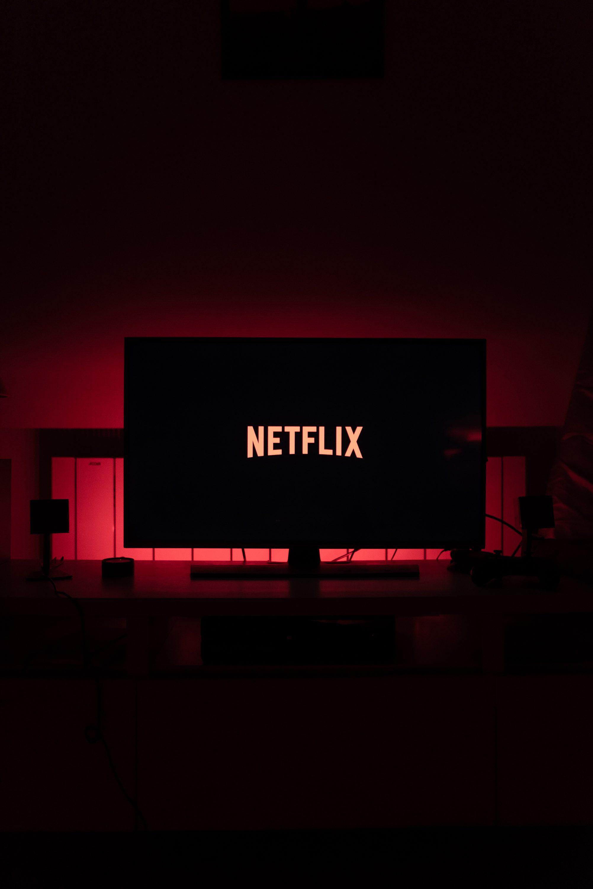 Nwtflix Logo - Netflix Logo on TV Free Stock Photo | Stock Photo Bucket