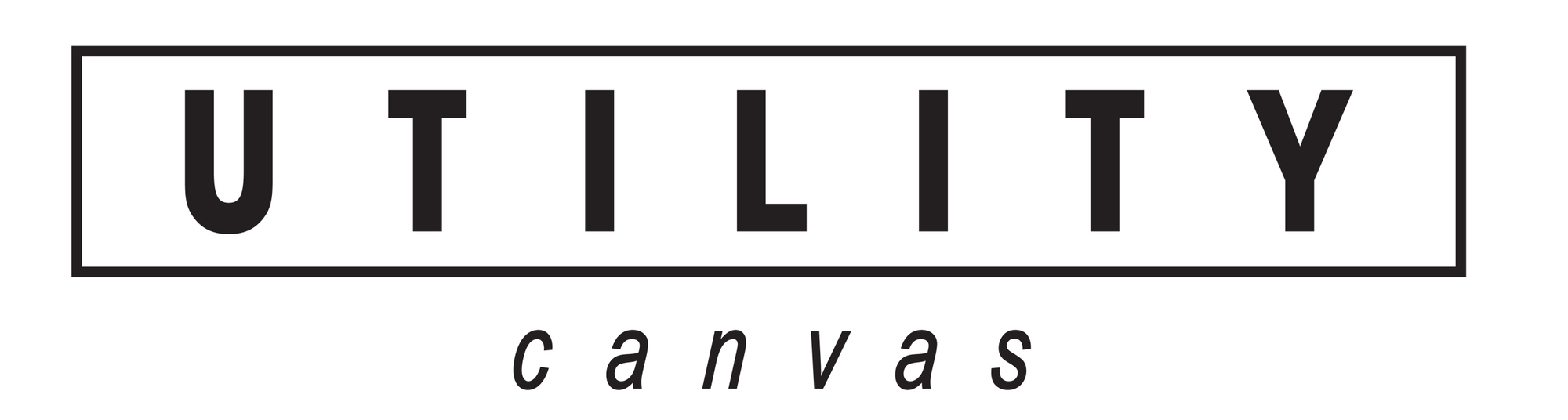 Utility Logo - Utility canvas