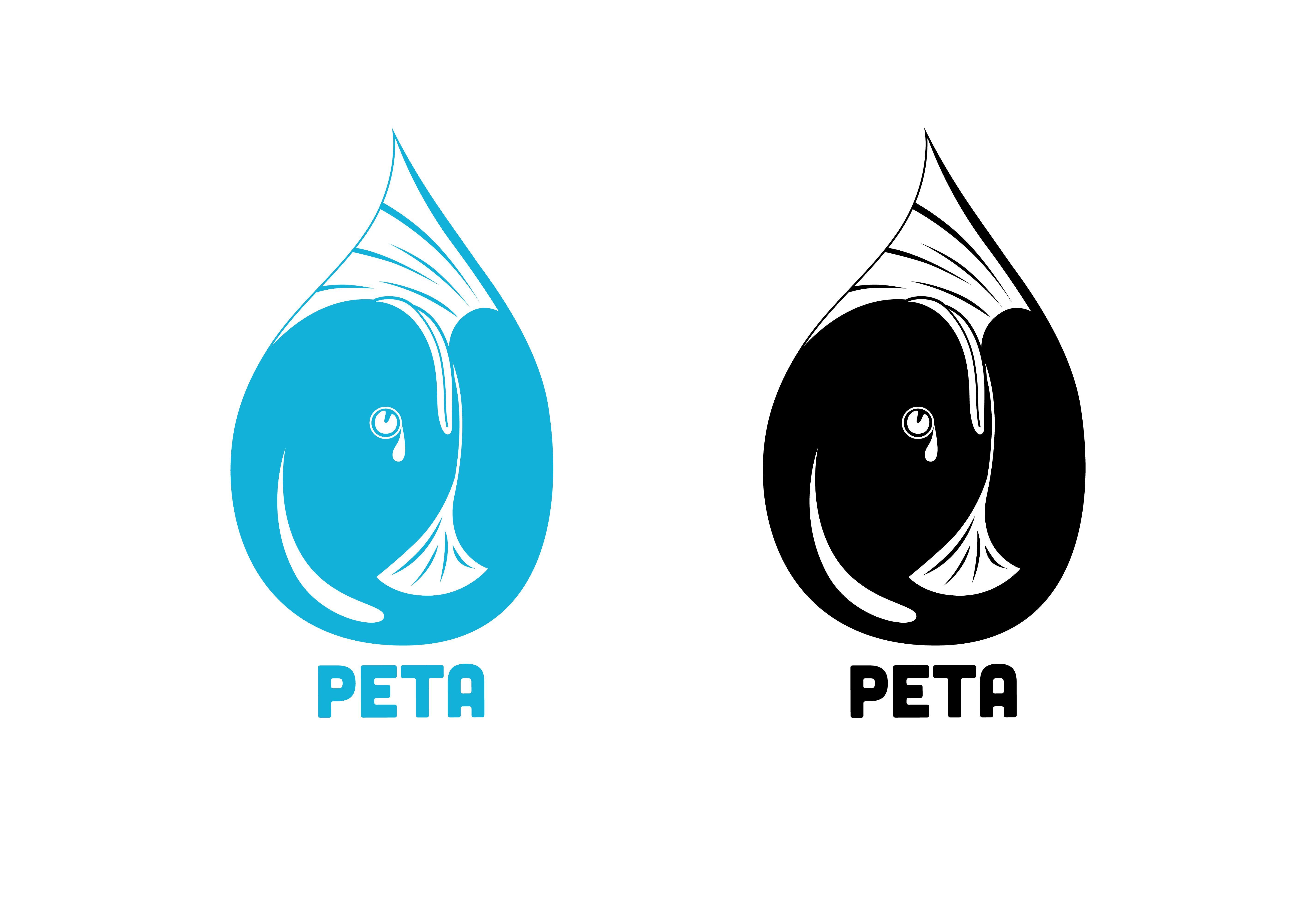 Tear Logo - PETA Fish Tear Logo - Graphis