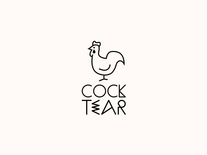 Tear Logo - COCK TEAR. Logo Design by Gediminas Medžiaušis on Dribbble