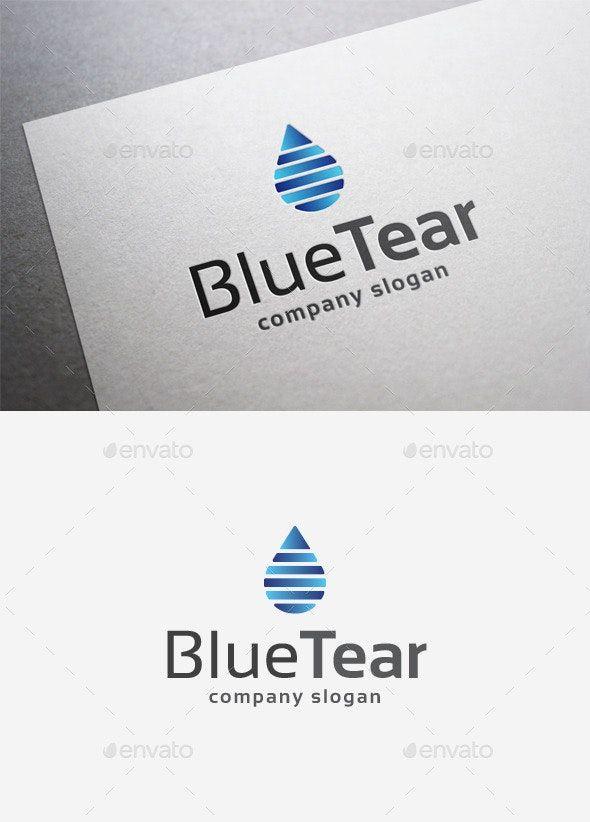 Tear Logo - Blue Tear Logo