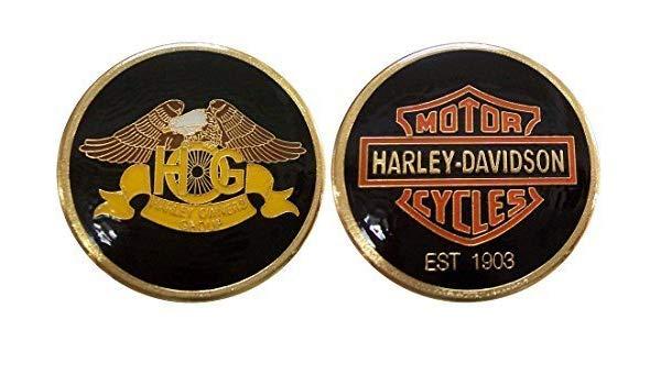 Hog Logo - HOG Harley Owners Group Challenge Coin / Logo Poker / Lucky Chip