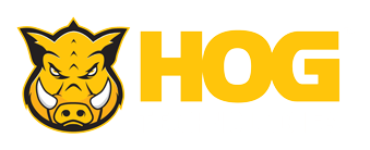 Hog Logo - Waterblasting Technologies - Home of the Stripe Hog