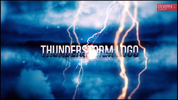 Thunderstorm Logo - Thunderstorm Logo by stevepfx | VideoHive