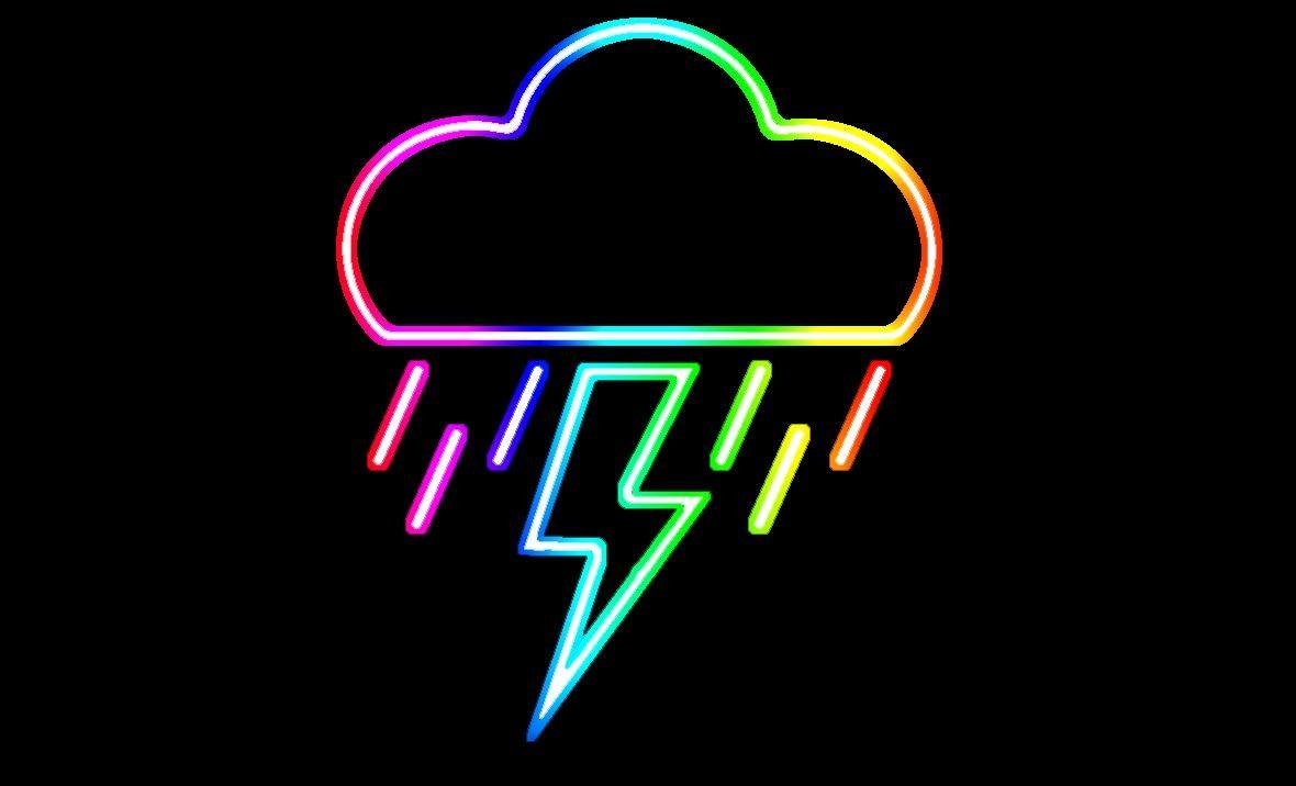 Thunderstorm Logo - Neon Thunderstorm - Home