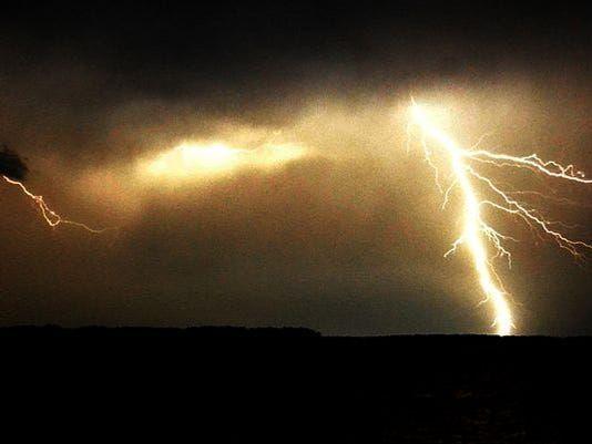 Thunderstorm Logo - Severe thunderstorms possible in York County Tuesday