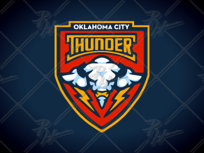 Thunderstorm Logo - OKC Thunder Logo Concept by Ross Hettinger on Dribbble
