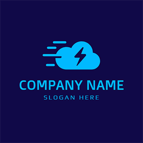 Thunderstorm Logo - Free Lightning Logo Designs | DesignEvo Logo Maker