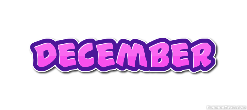 December Logo - December Logo. Free Logo Design Tool from Flaming Text