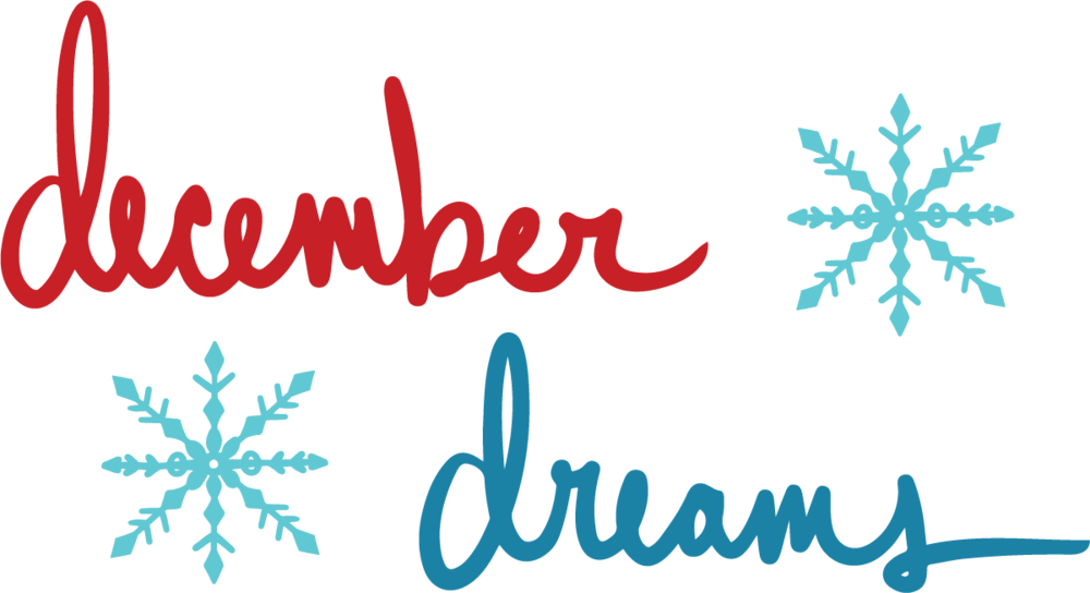 December Logo - December Dreams Planner Dividers