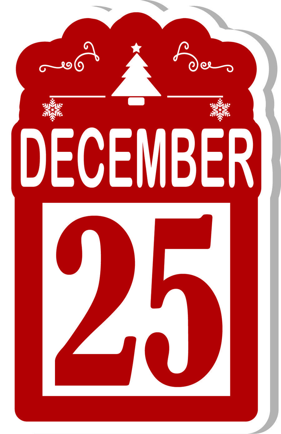 December Logo - Entry #5 by eko240 for Design a Logo for December 25 | Freelancer