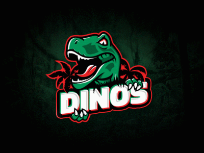 Dino Logo - Dinos Logo by Hunor Kolozsi on Dribbble