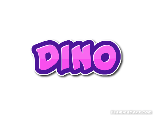 Dino Logo - Dino Logo | Free Name Design Tool from Flaming Text