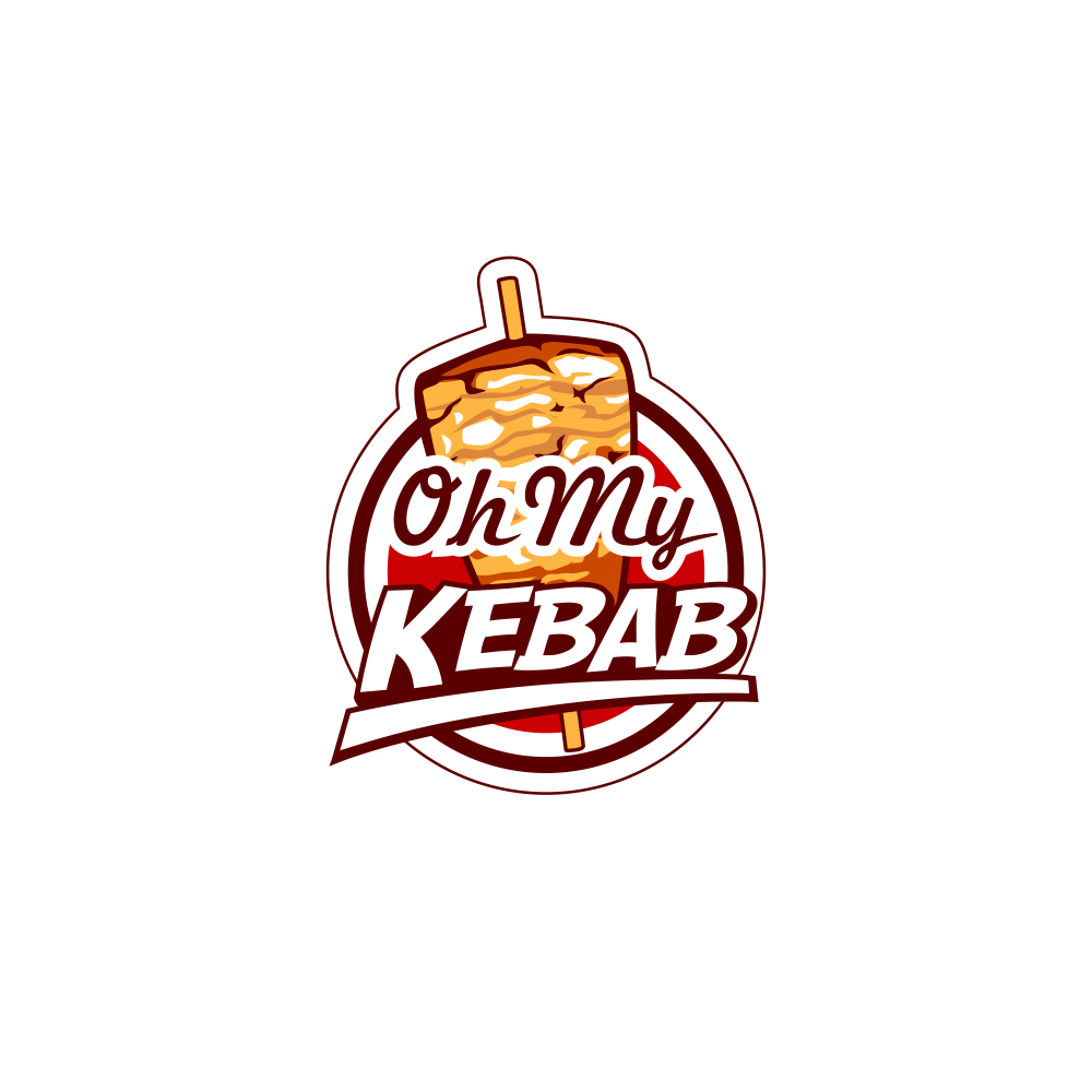 Kabab Logo - Oh My Kebab logo - Emanuel Hardaut - freelance graphic designer ...