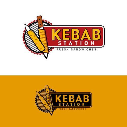 Kabab Logo - NEW KEBAB STATION LOGO. Logo design contest