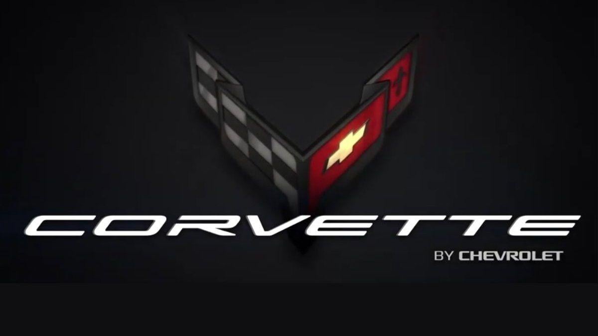 Coverette Logo - C8 Corvette Crossed Flag Logo Start-Up Animation, New Logo Leaked ...