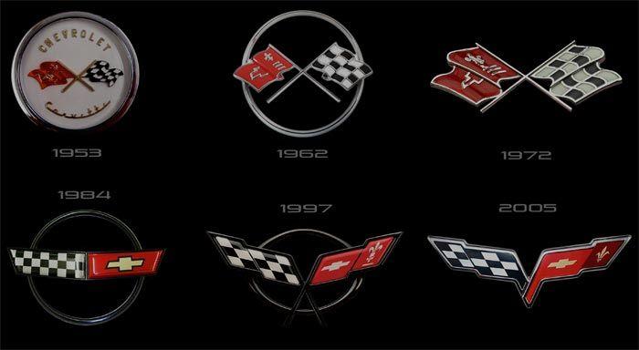 Coverette Logo - SPIED] C8 Mid-Engine Corvette's Digital Crossed Flags Logo Revealed ...